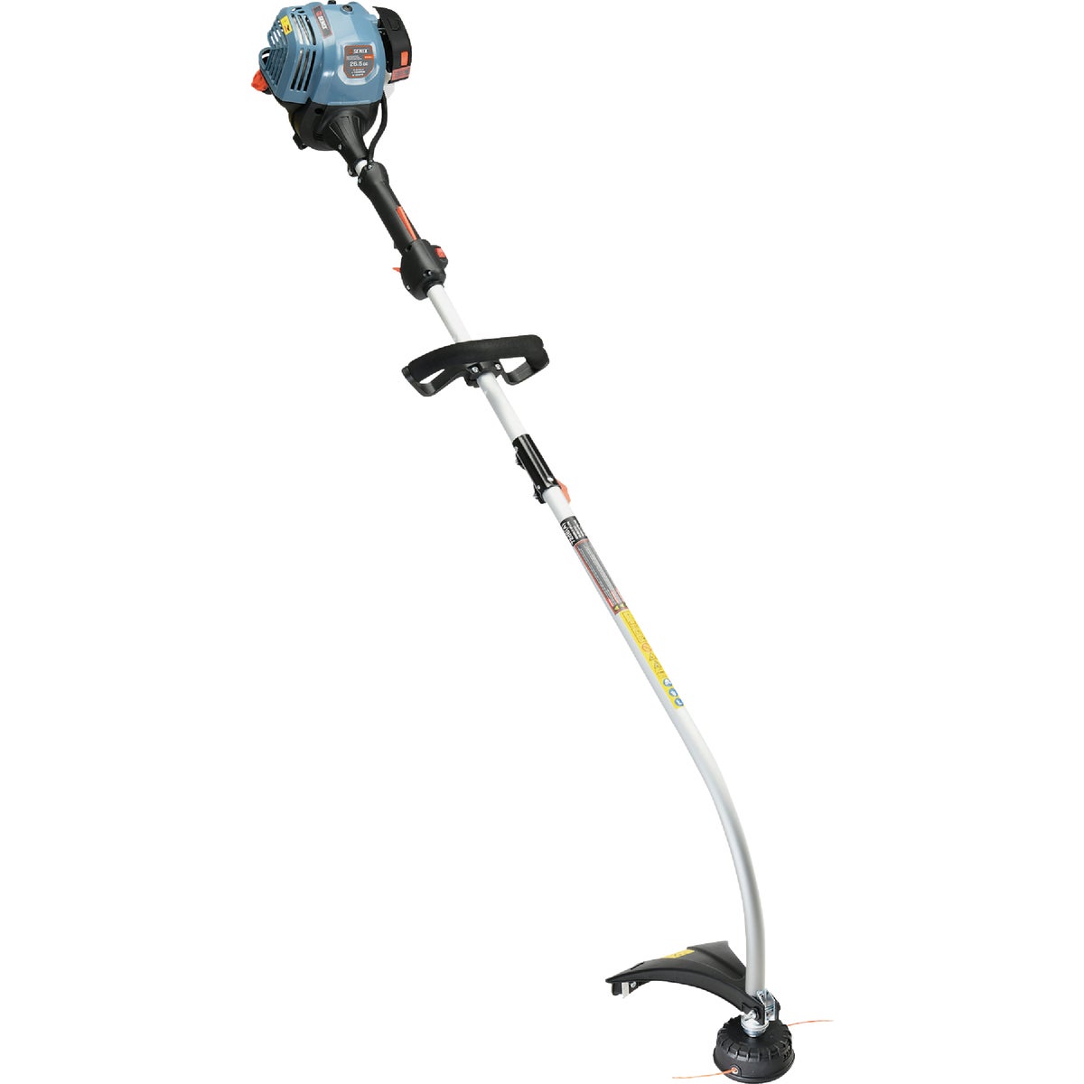 Senix 4QL 26.5cc 4-Cycle 17 In. Curved Shaft Gas Powered String Trimmer Image 1