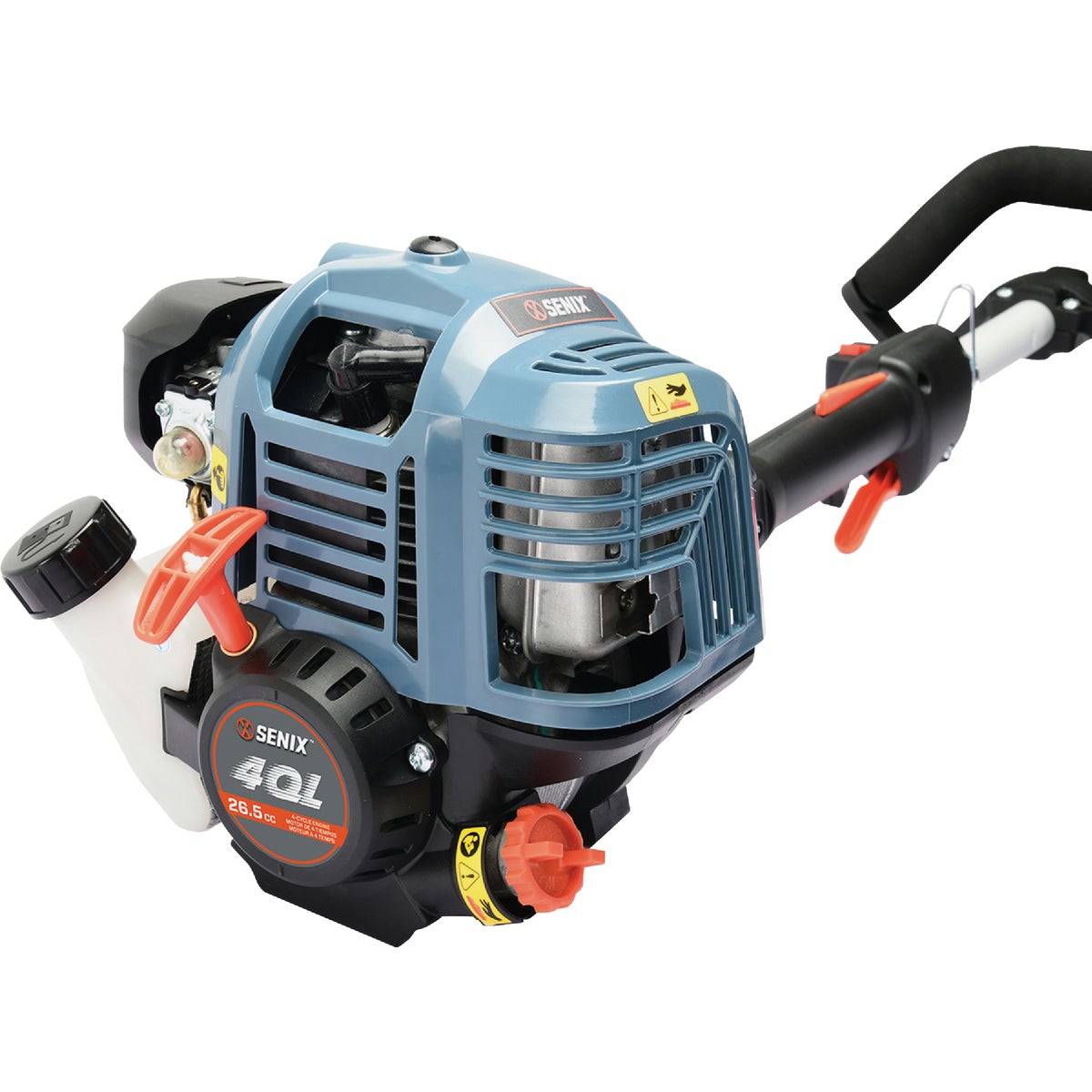 Senix 4QL 26.5cc 4-Cycle 17 In. Curved Shaft Gas Powered String Trimmer Image 9