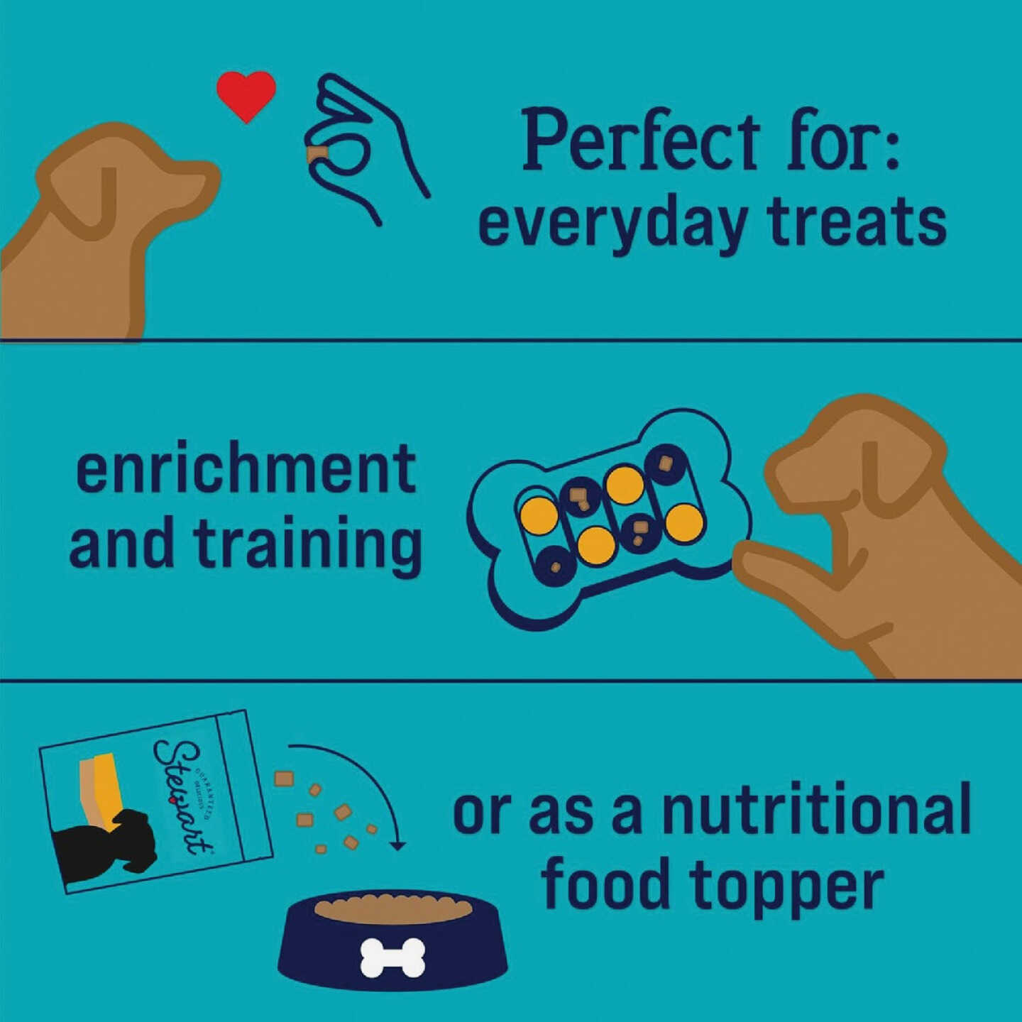 Stewart 16 Oz. Freeze-Dried Chicken Liver Dog Treat Image 6