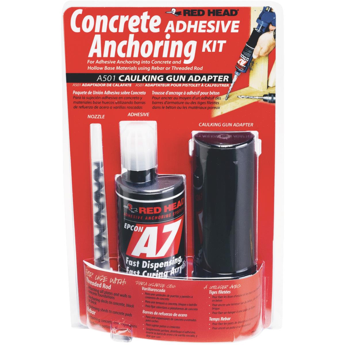 A501 CHEMICAL ANCHOR KIT