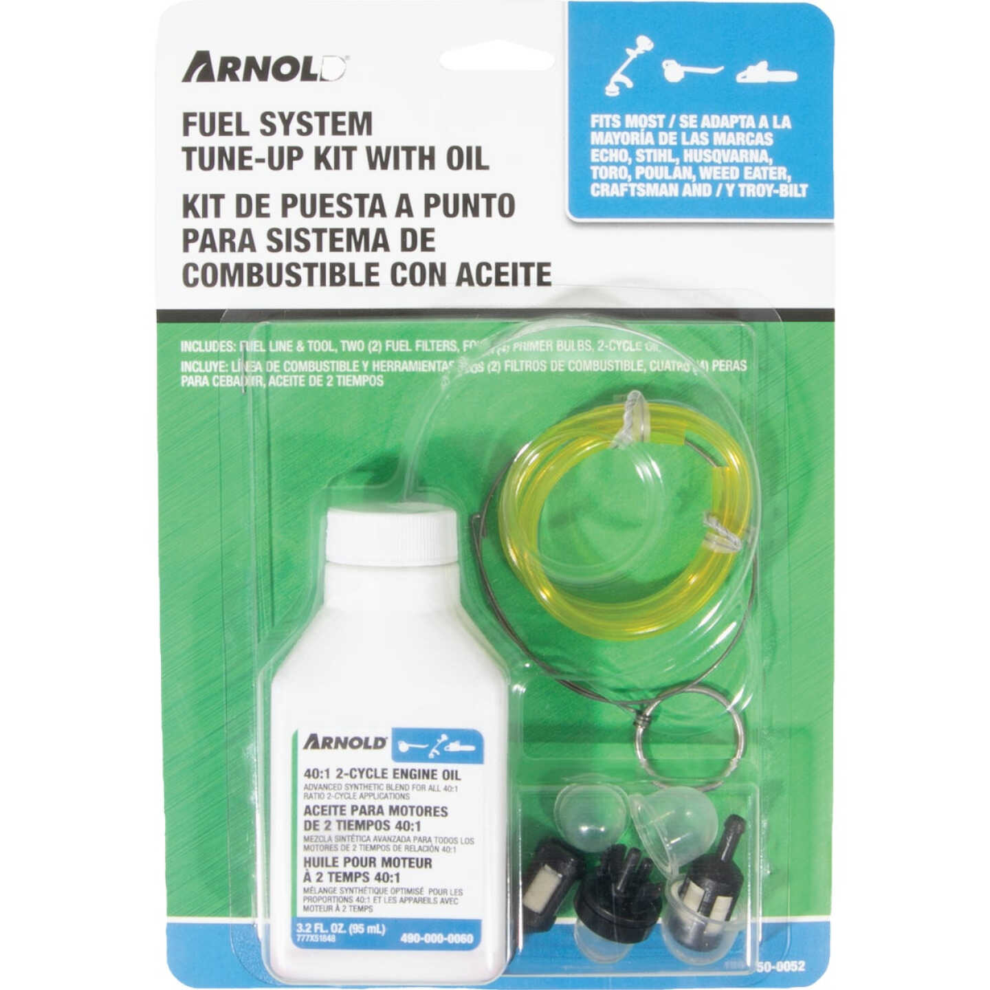 Arnold Fuel System Tune-Up Kit with Oil Image 1