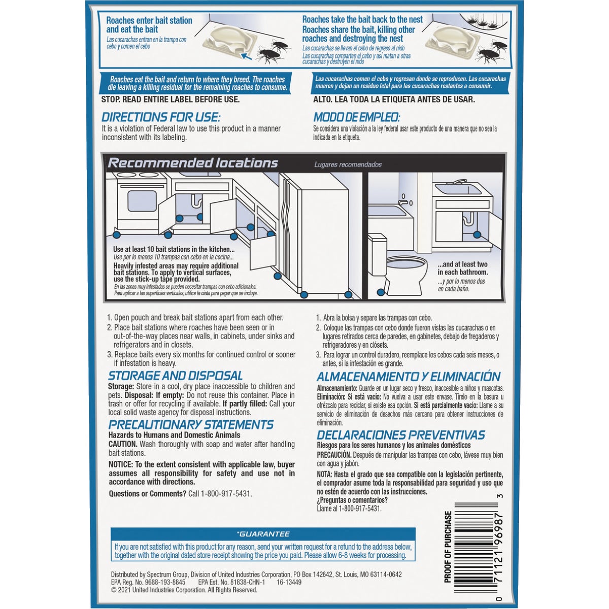 Hot Shot Max Attrax 0.84 Oz. Solid Roach Bait Station (12-Pack) Image 2
