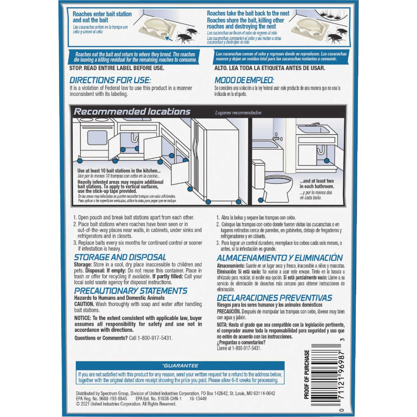 Hot Shot Max Attrax 0.84 Oz. Solid Roach Bait Station (12-Pack) Image 2