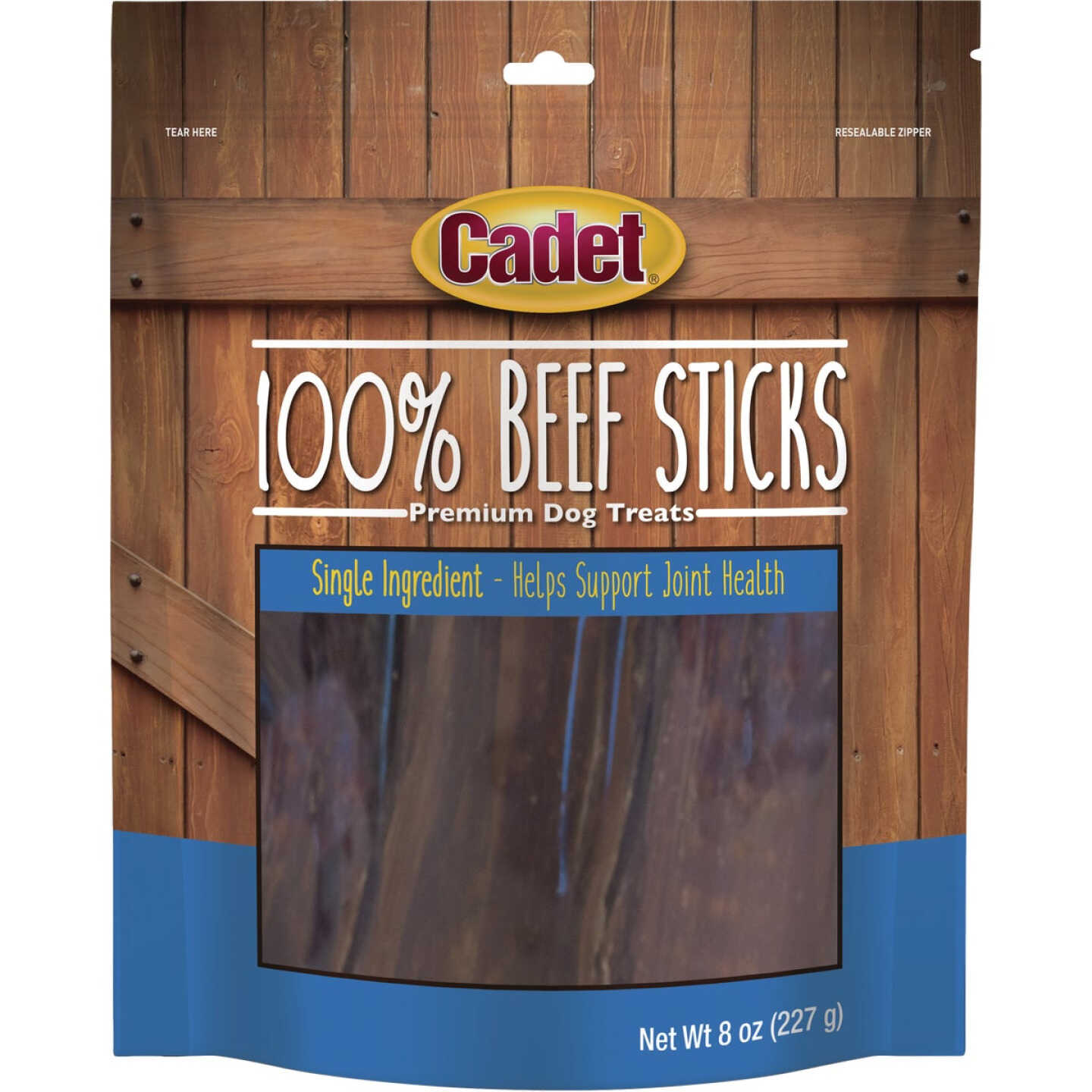 Cadet 100% Real Beef Strips for Medium Size Dogs, 8 Oz. Image 1