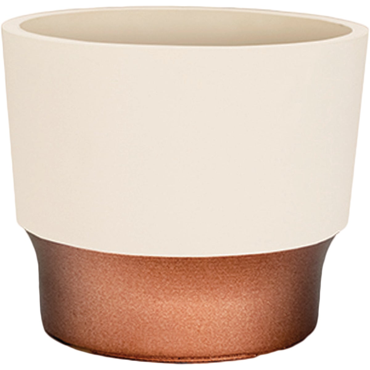 HC Companies Sprite 3 In. x 3 In. x 2.5 In. Resin Vanilla Bisque Succulent Pot Image 1