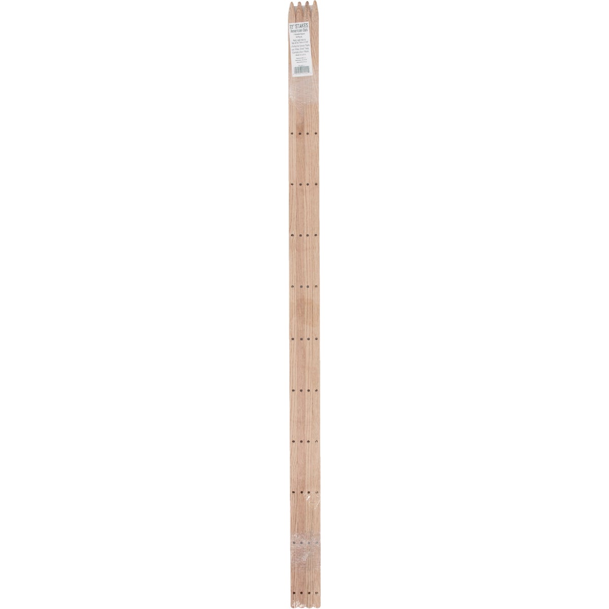 Madison Mill 72 In. Oak Wood Plant Stake (4-Pack) Image 2