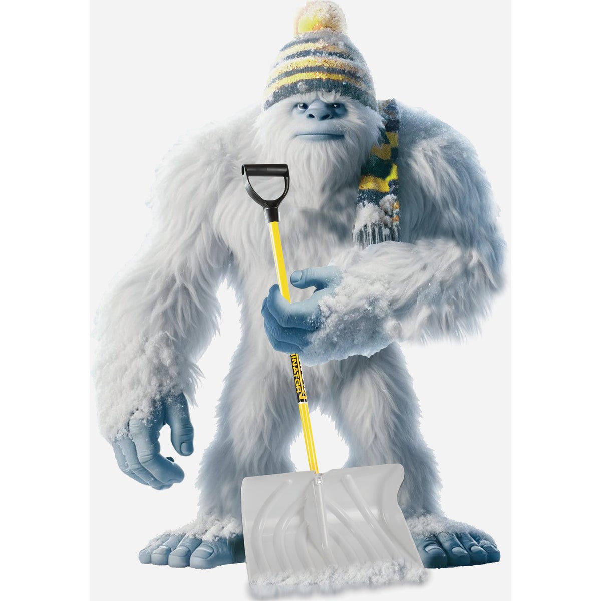 The Snow Dominator 18 In. Scoop Pusher Combo Image 3