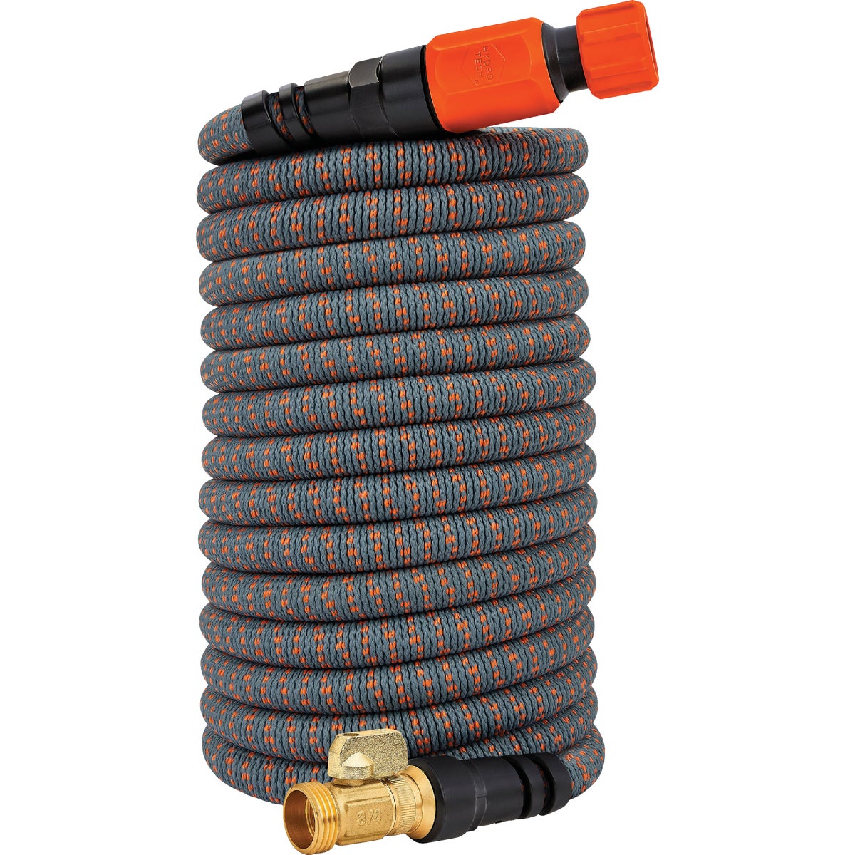 Hydrotech 5/8 In. x 75 Ft. Expandable Burst Proof Hose - Orange Image 9
