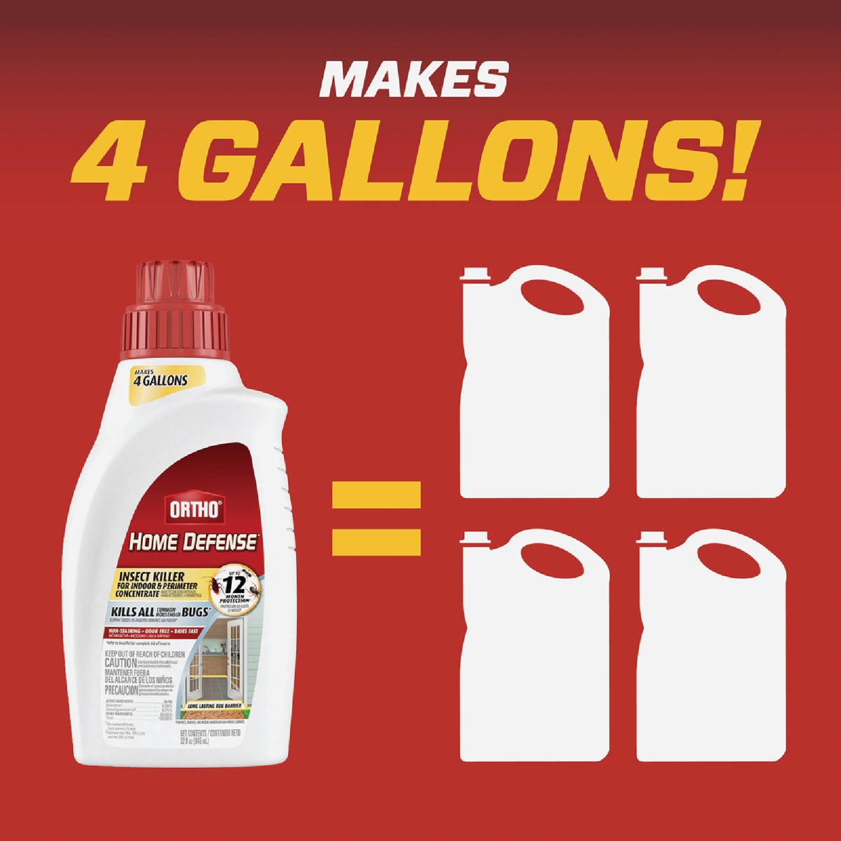 Ortho Home Defense 32 Oz. Indoor & Perimeter Insect Killer Image 2