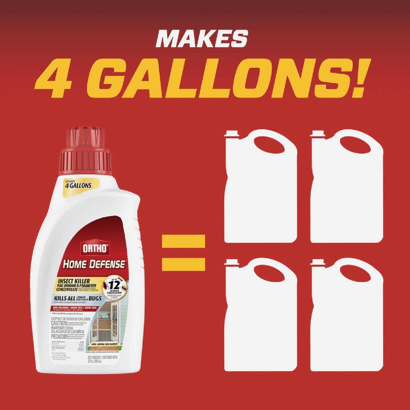 Ortho Home Defense 32 Oz. Indoor & Perimeter Insect Killer Image 2