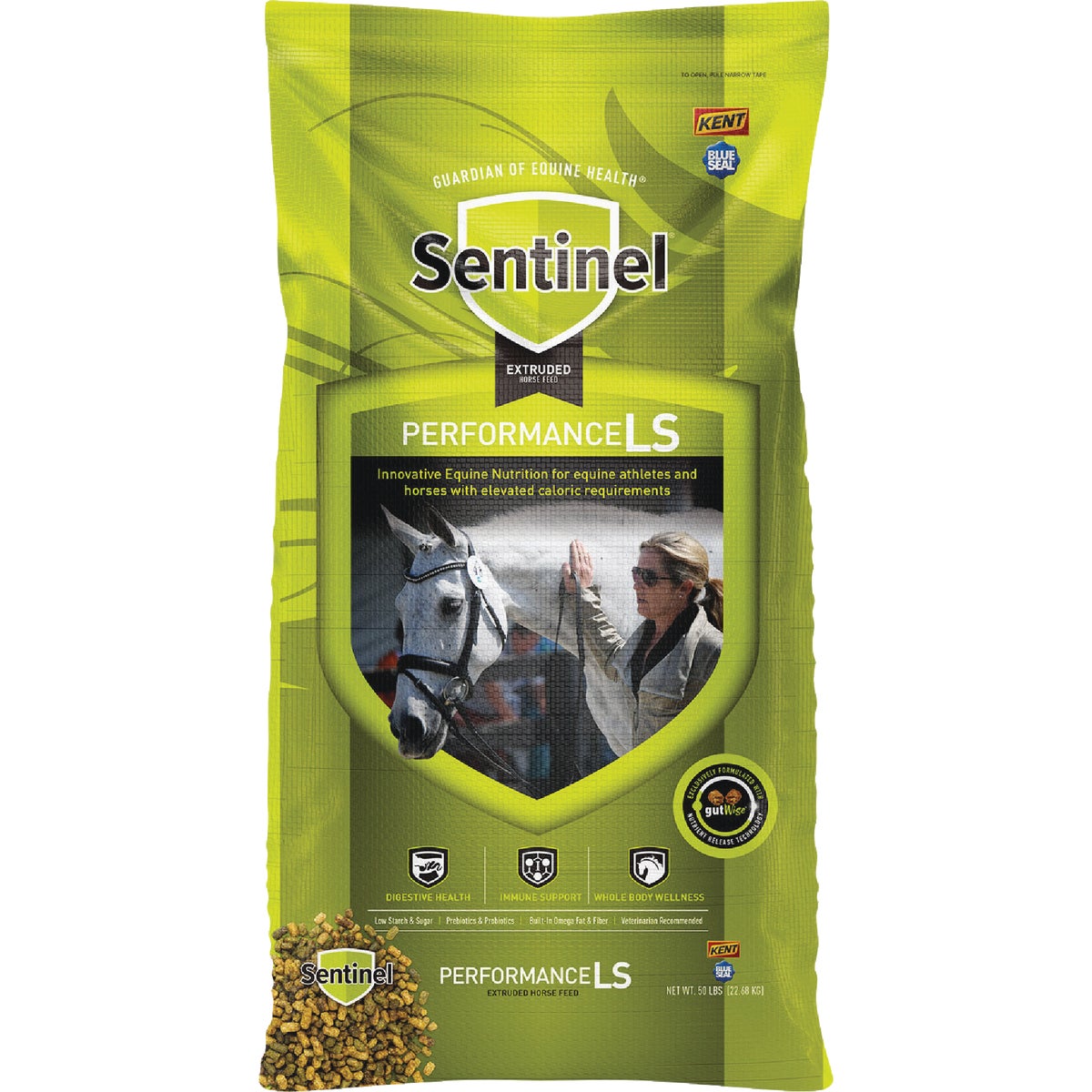 Kent Sentinel Performance LS 50 Lb. Horse Feed