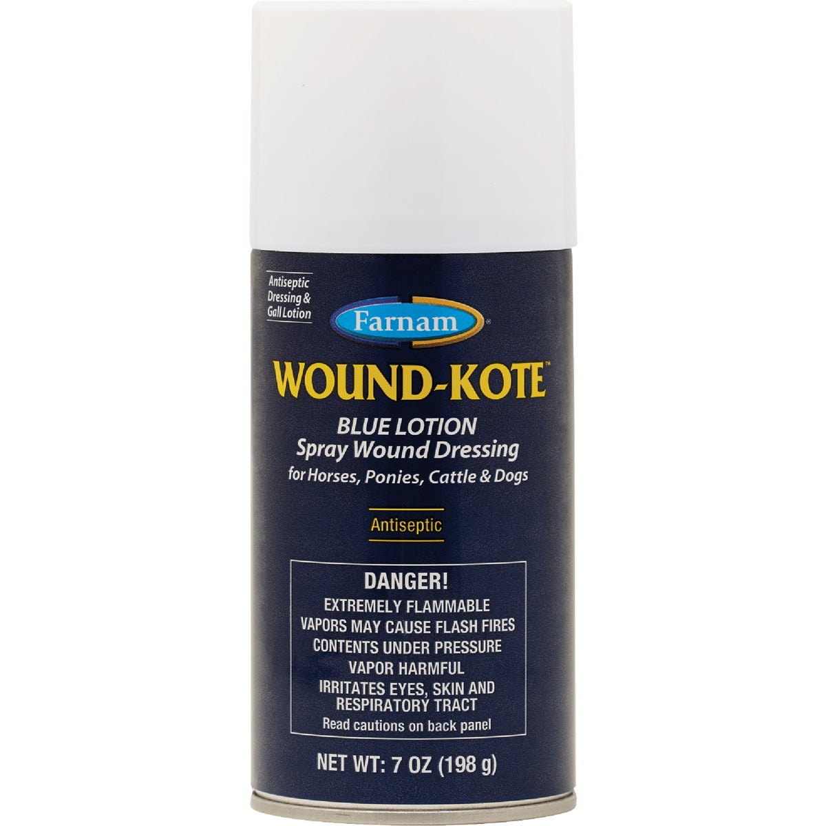 Farnam Wound-Kote 7 Oz. Blue Lotion Spray Wound Dressing