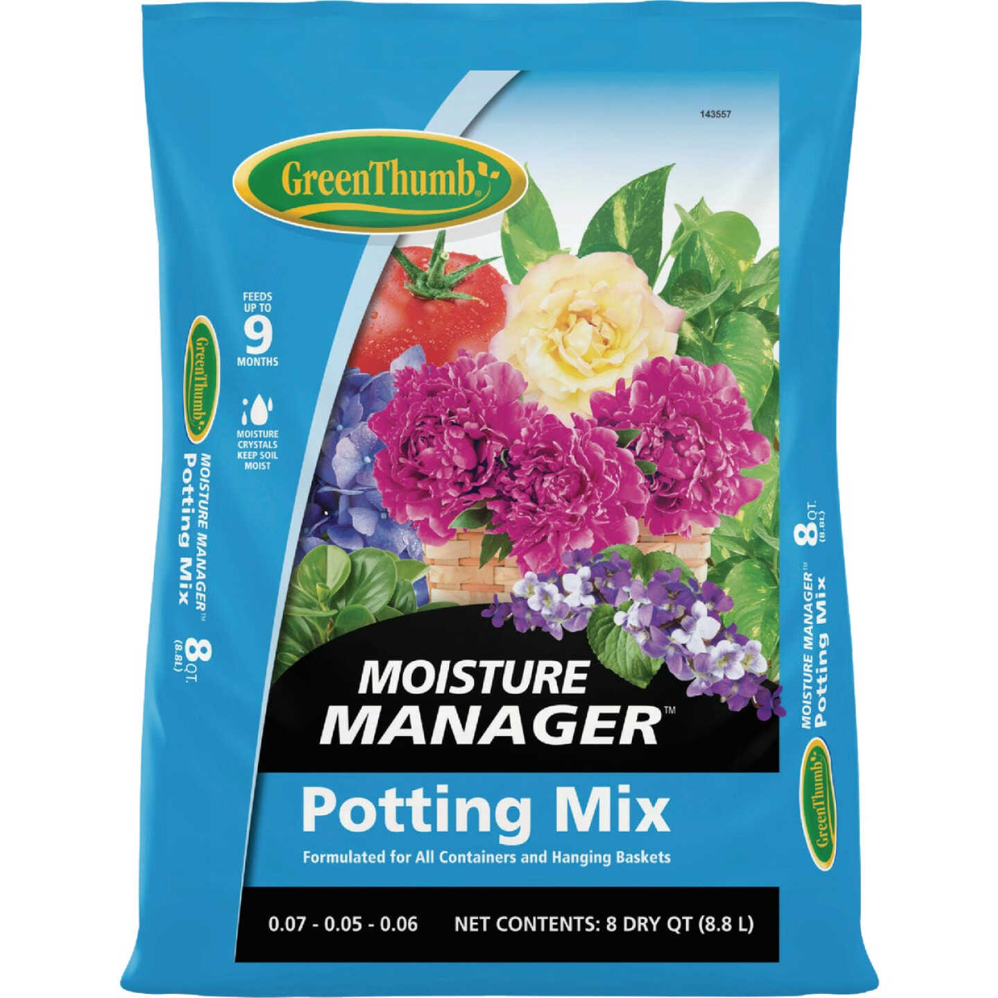Green Thumb Moisture Manager 8 Qt. Potting Soil Image 1