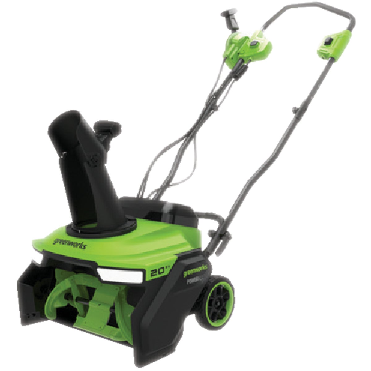 Greenworks 2x24V (48V) 20 In. Single-Stage Cordless Snow Blower Kit with (2) 4.0 Ah Battery & Charger