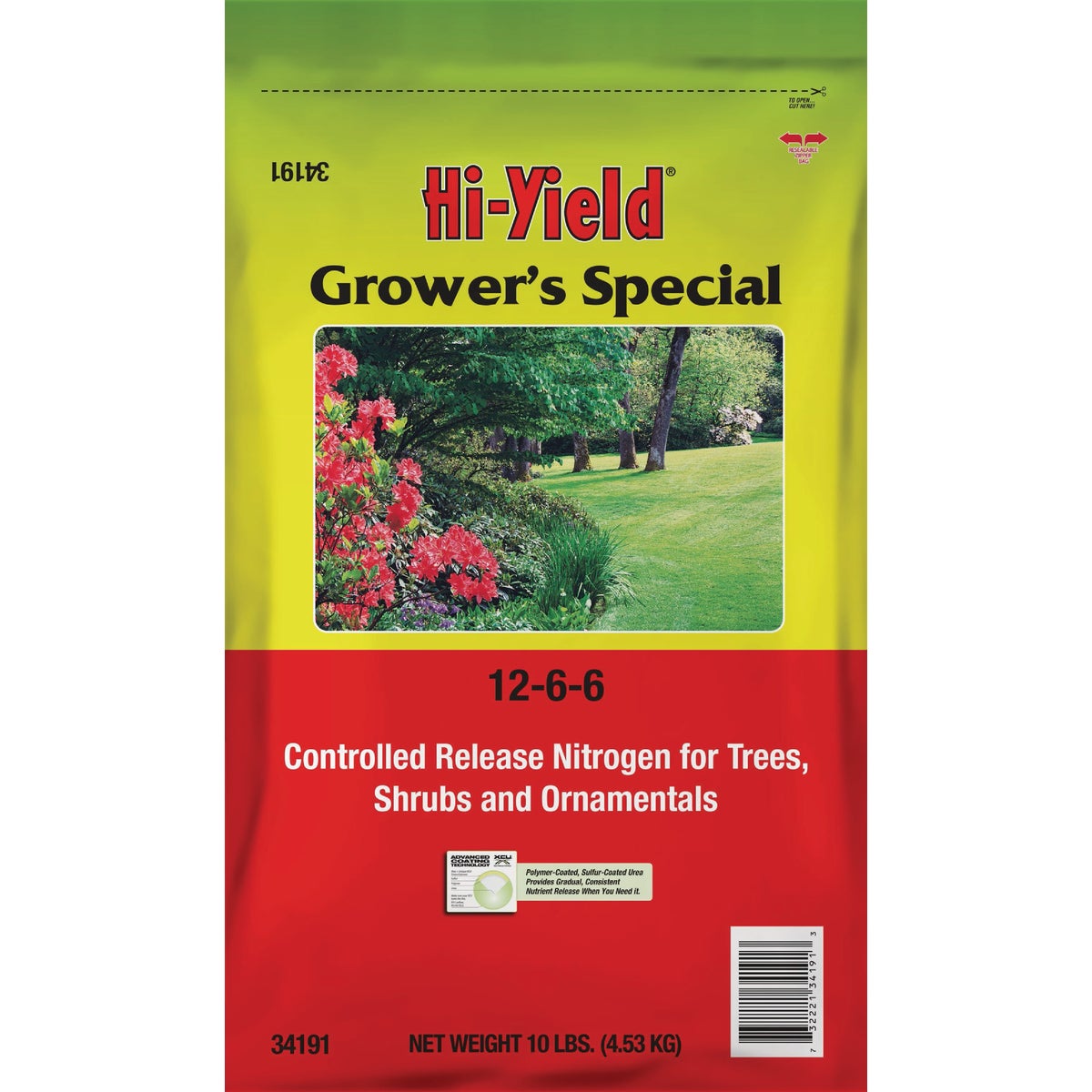Hi-Yield Grower's Special 10 Lb. 12-6-6 Controlled Release Nitrogen