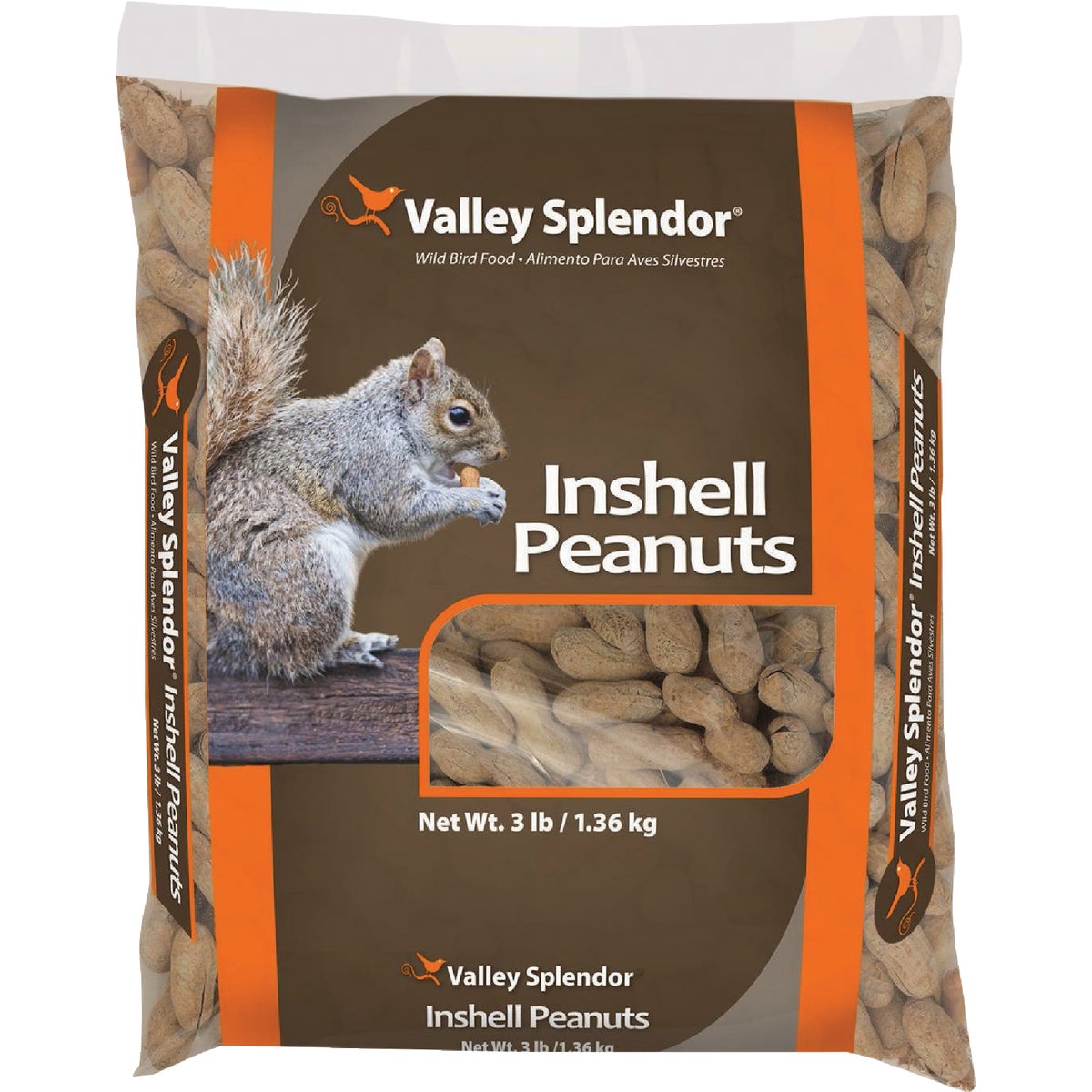 Valley Splendor 3 Lb. Inshell Peanuts Wildlife Food