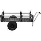 YakAttack SandRig 20 In. x 54 In. Surf Cart with 16 In. Rubber Tires Image 4
