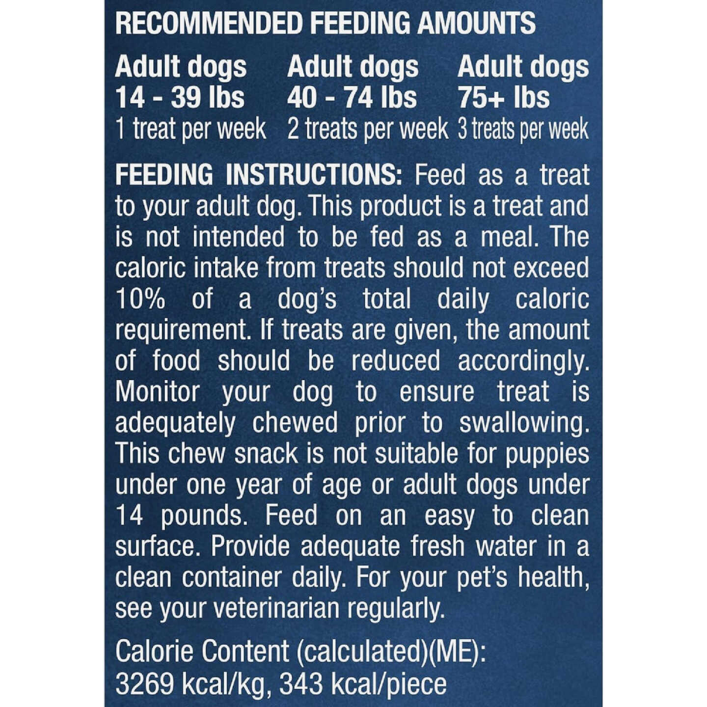 Purina Busy Bone Small & Medium Dog Peanut Butter Flavor Dental Dog Treat (2-Pack) Image 4