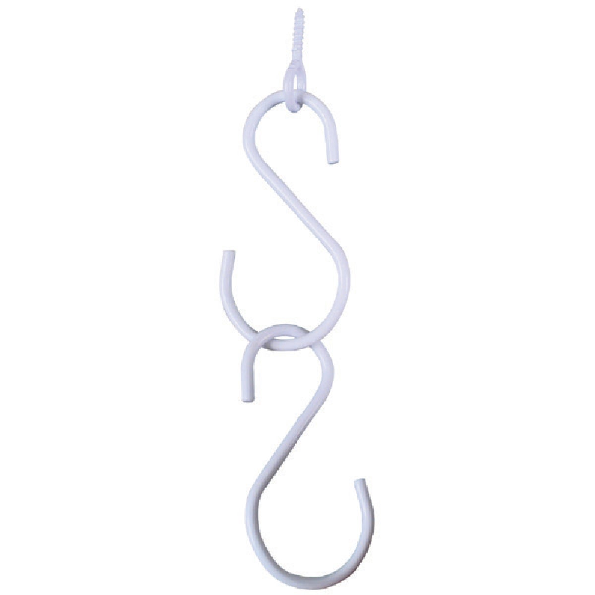 National Hardware 3-1/2 In. White Steel Extension Hook Kit Image 2