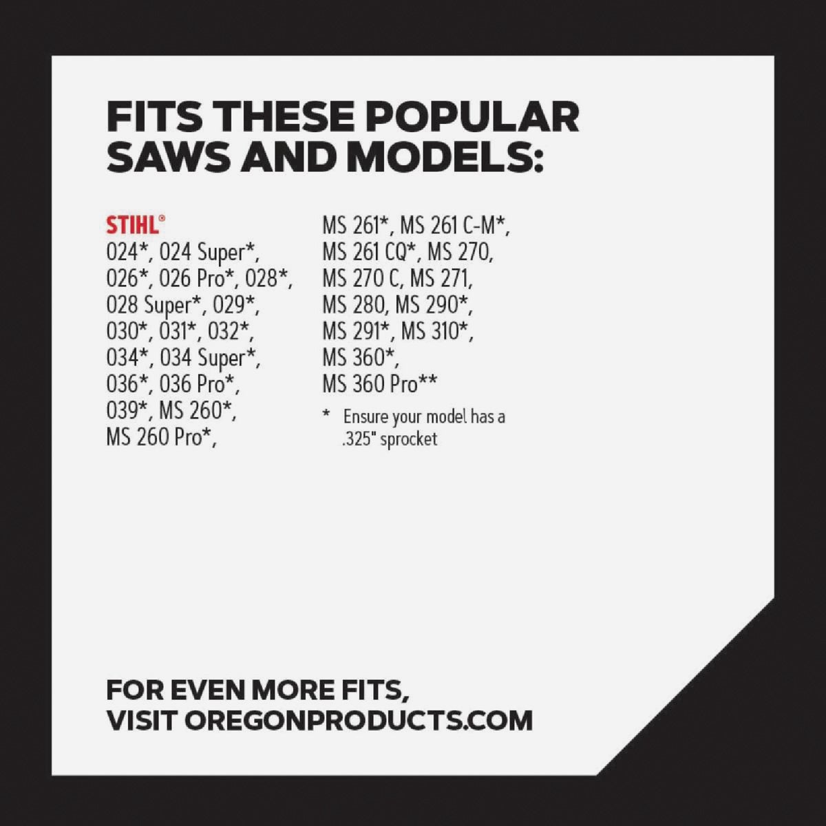 Oregon L81 ControlCut Chainsaw Chain for 20 in. Bar - 81 Drive Links fits Several Stihl models Image 5