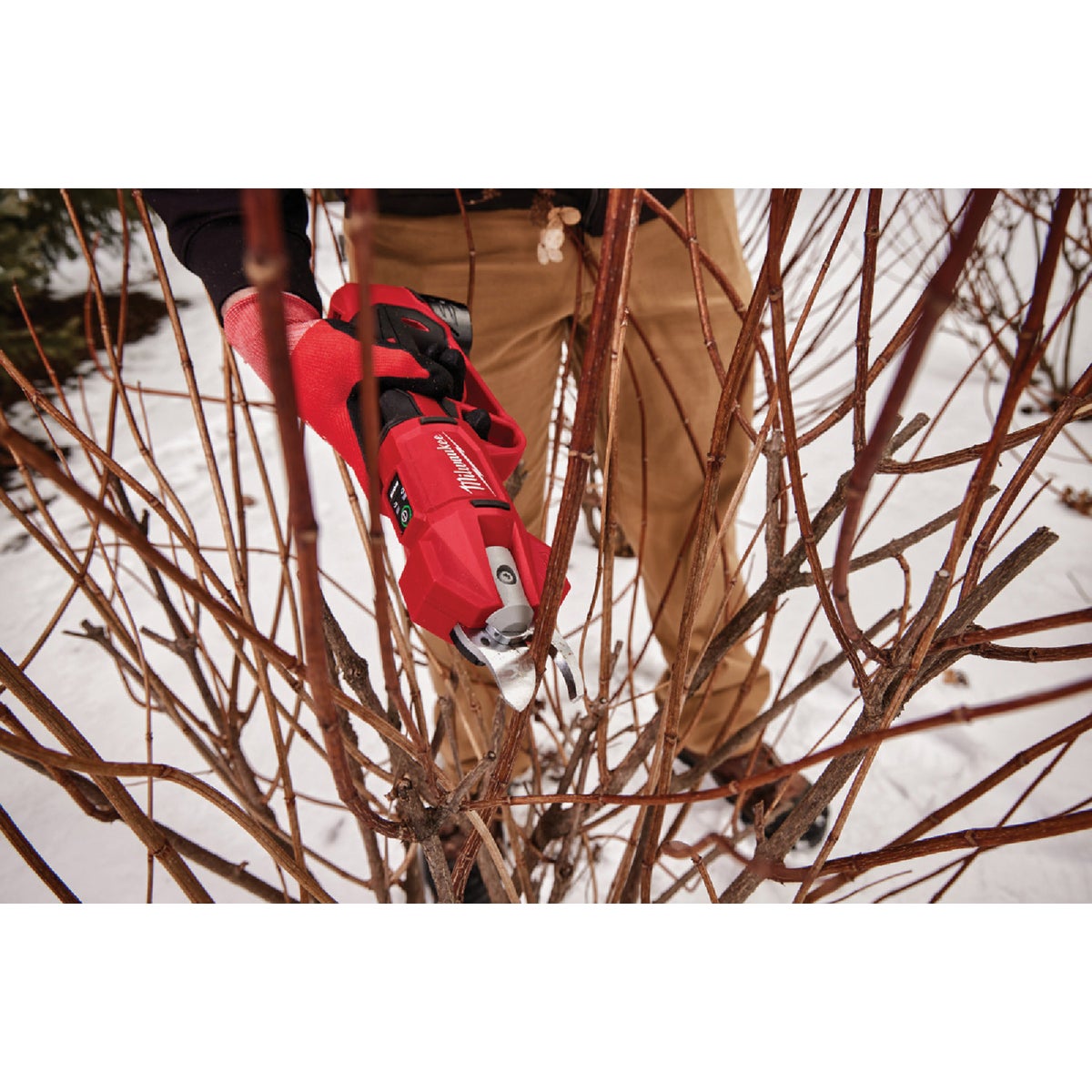 Milwaukee M12 Brushless Cordless Pruning Shears Kit with 2.0 Ah Battery & Charger Image 9