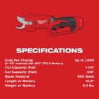 Milwaukee M12 Brushless Cordless Pruning Shears Kit with 2.0 Ah Battery & Charger Image 4