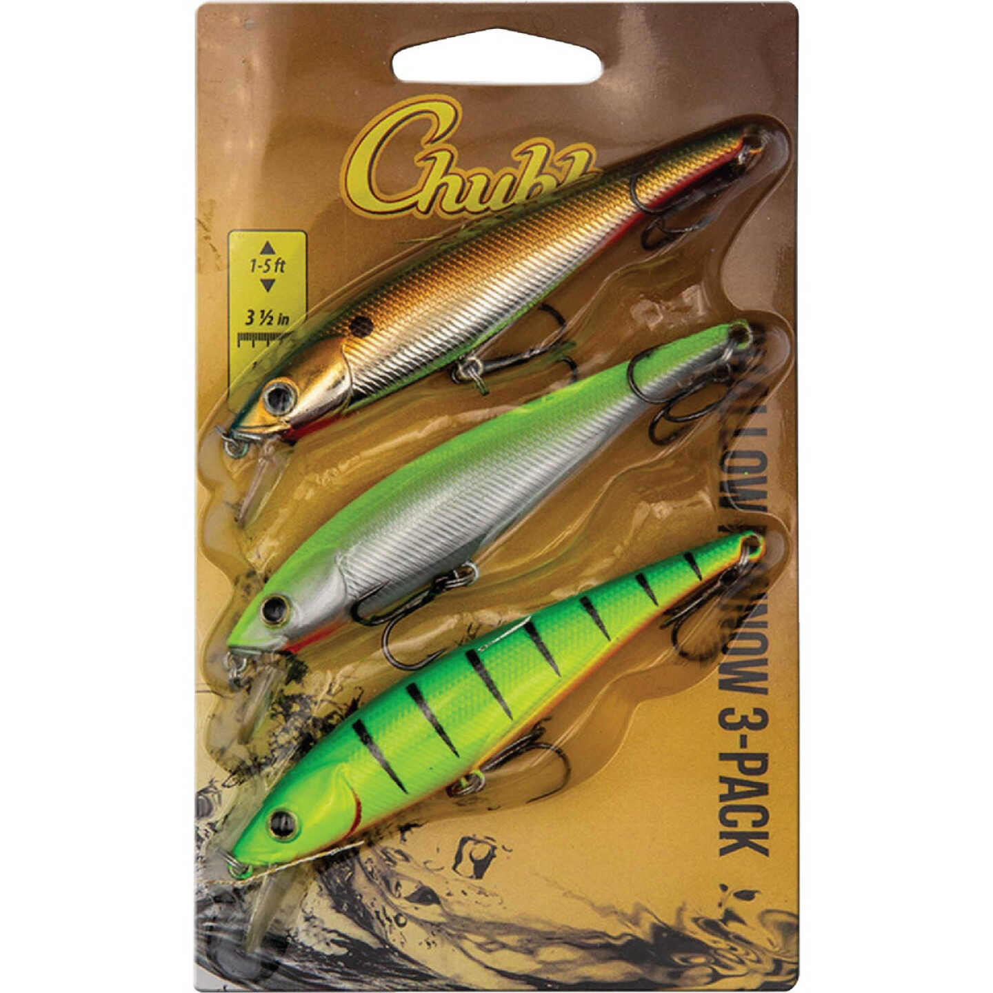 SHALLOW MINNOW 3PC PRO PACK Image 1