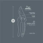 Woodland 8 In. Compact Duralight Bypass Pruner Image 2