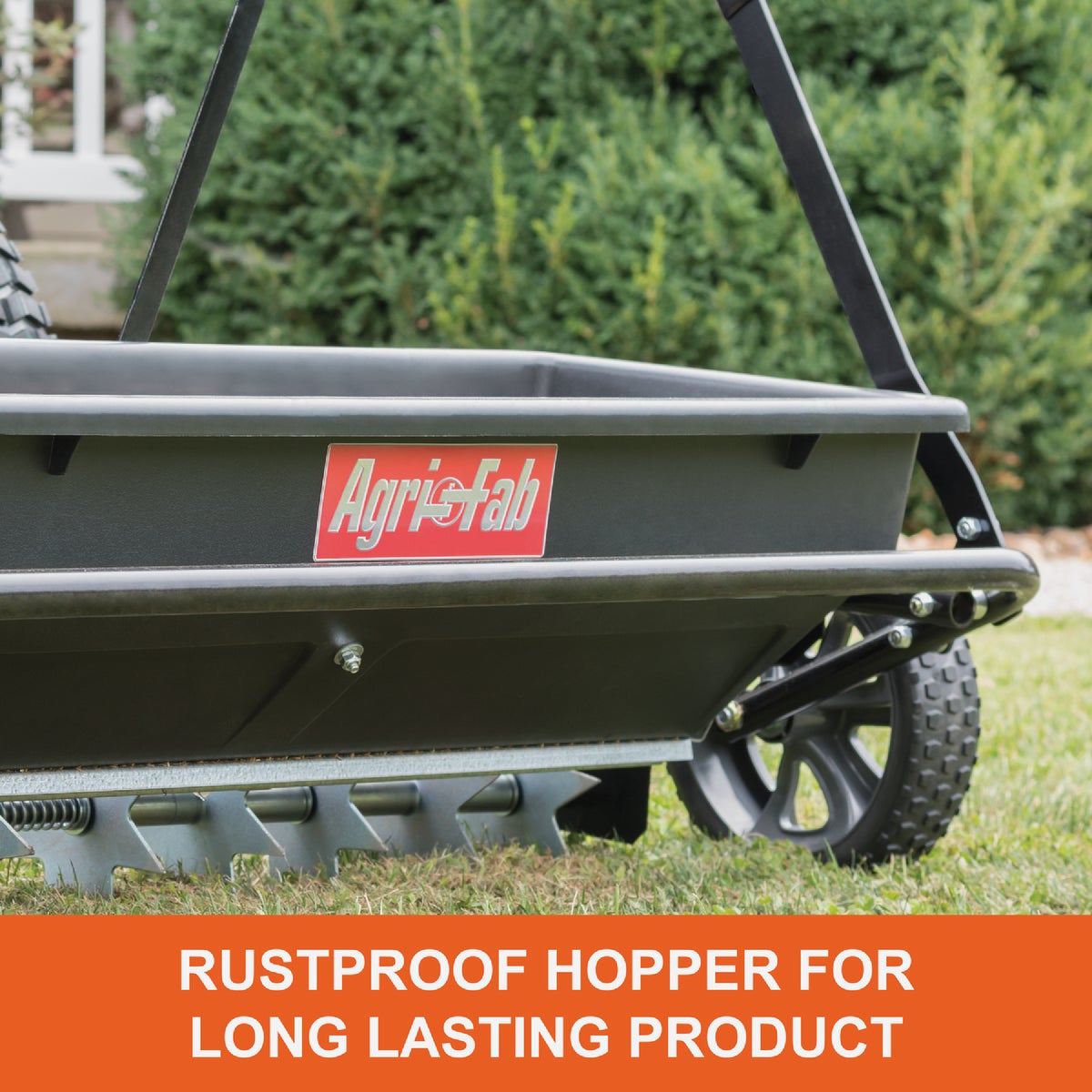 Agri-Fab 100 Lb. Tow Behind Spiker/Seeder/Spreader Image 4