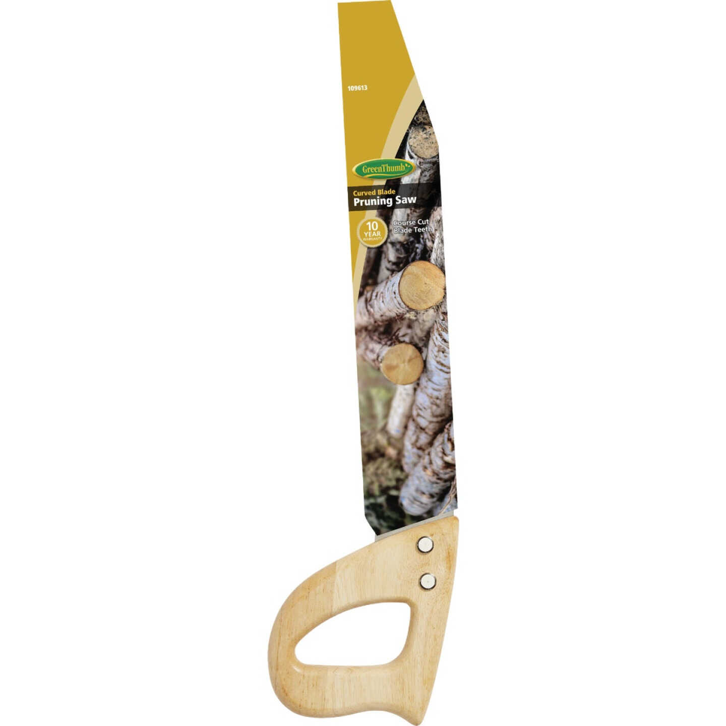 Green Thumb Heavy Duty Curved Pruning Saw Image 2