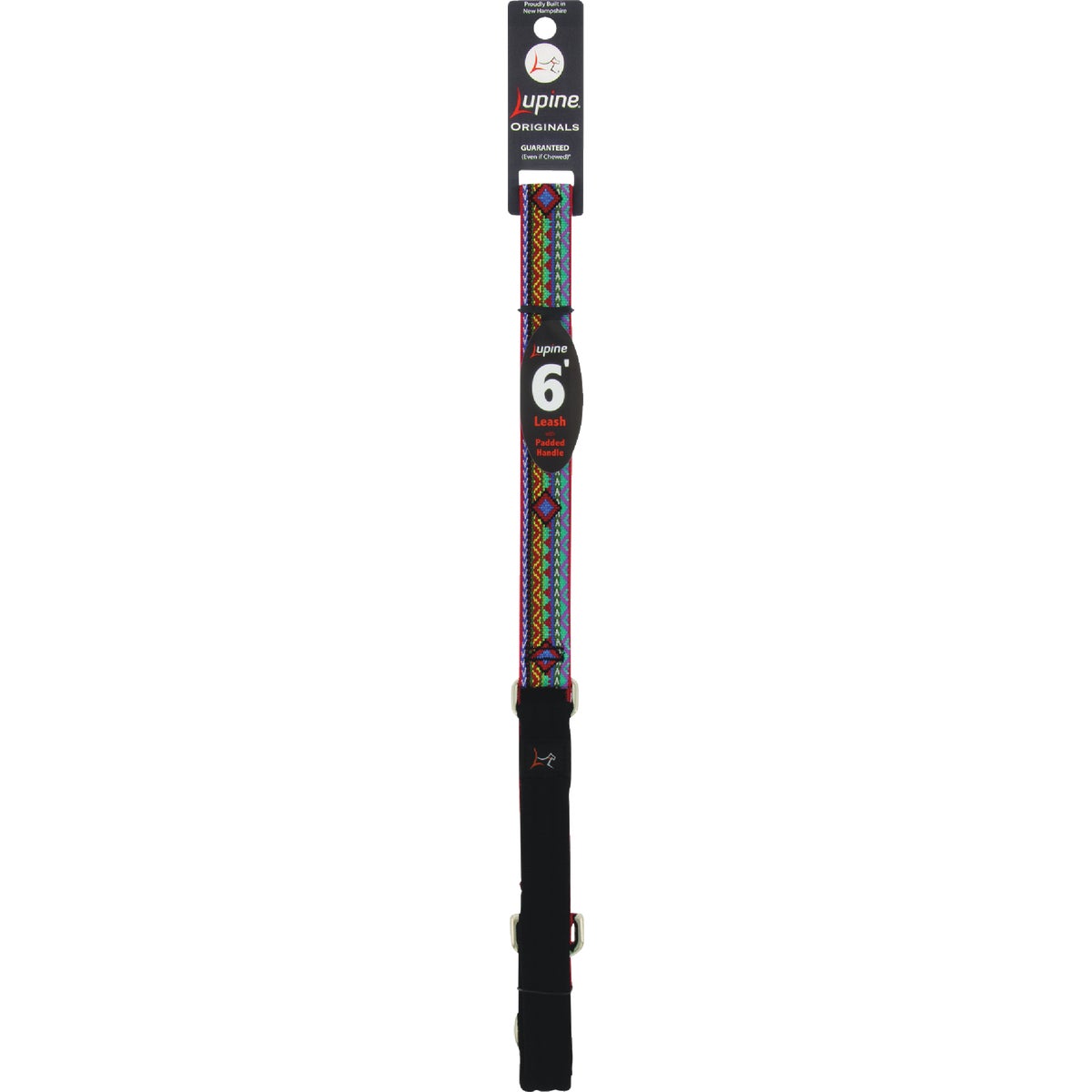 Lupine 1 In. x 6 Ft. Woven Pattern El Paso Dog Leash