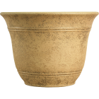 Listo Sierra 7.38 In. H. x 10 In. Dia. Arizona Sand Poly Flower Pot Image 1