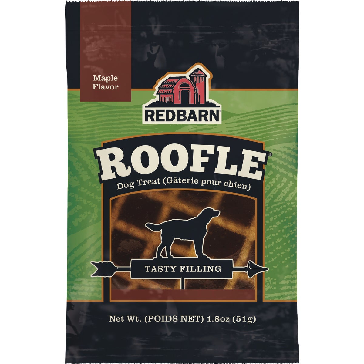 Redbarn Roofle 1.8 Oz. Maple Flavor Dog Treat