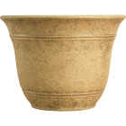 Listo Sierra 9.63 In. H. x 13 In. Dia. Arizona Sand Poly Flower Pot Image 1
