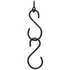 National Hardware 3-1/2 In. Black Steel Extension Hook Kit Image 2