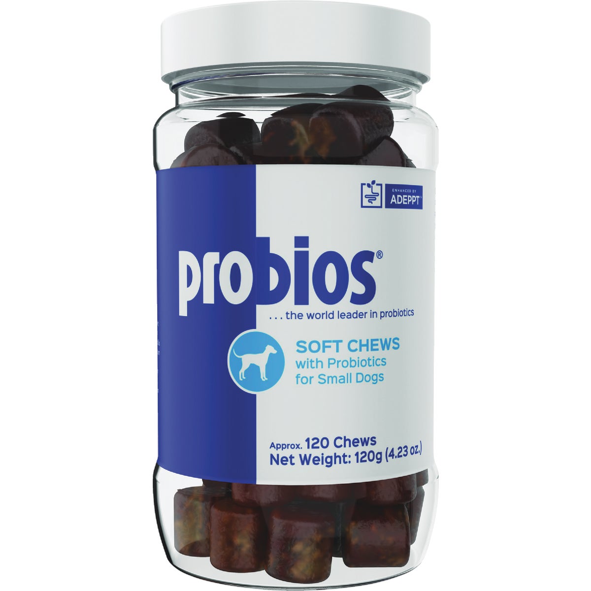 Probios Small Dog Probiotic Soft Chew (120-Count)