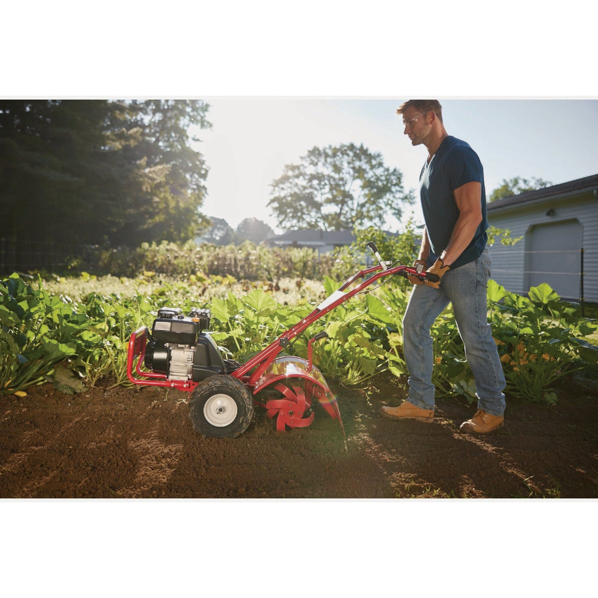 Troy-Bilt Super Bronco CRT 208cc 16 In. Rear Tine Tiller Image 2