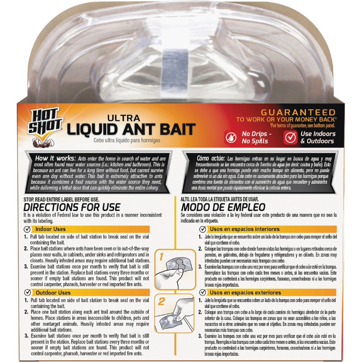 Hot Shot Ultra 3.6 Oz. Liquid Ant Bait Station (4-Pack) Image 3