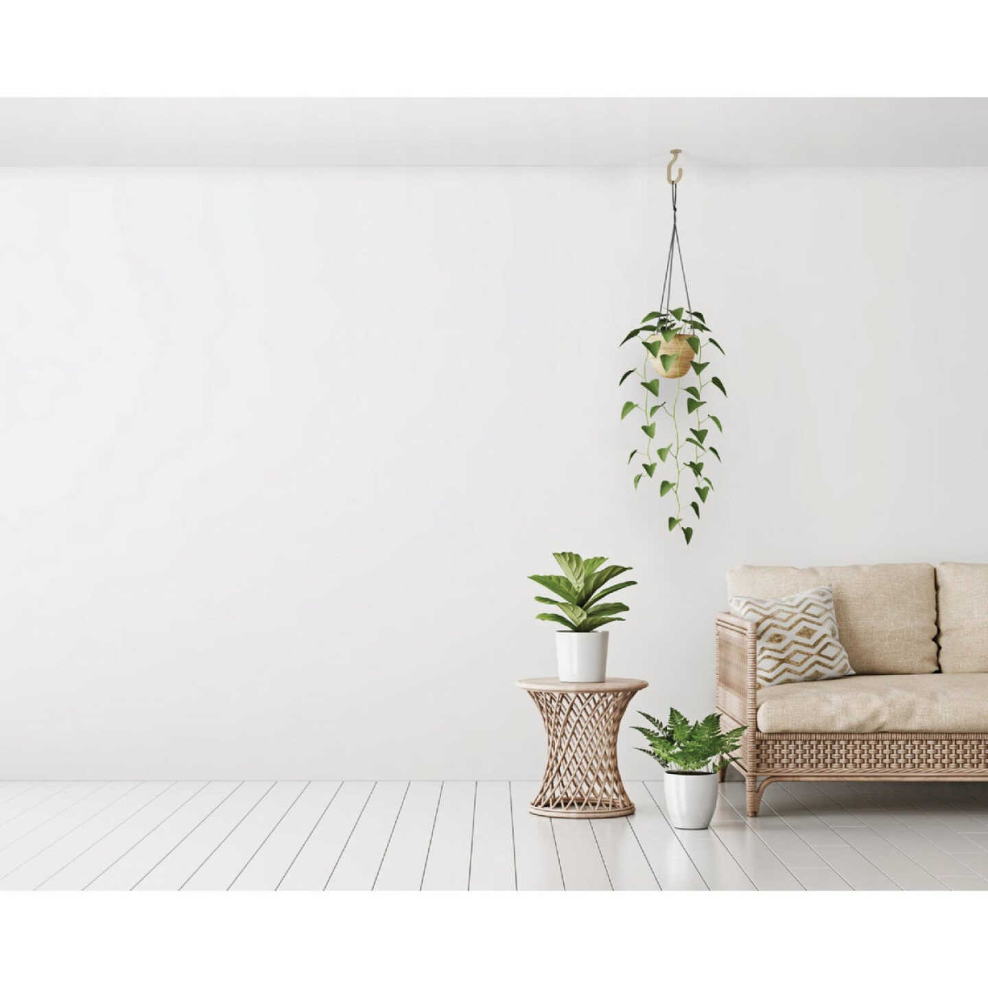 National Hardware 6 In. Black Ceiling Hook Image 2