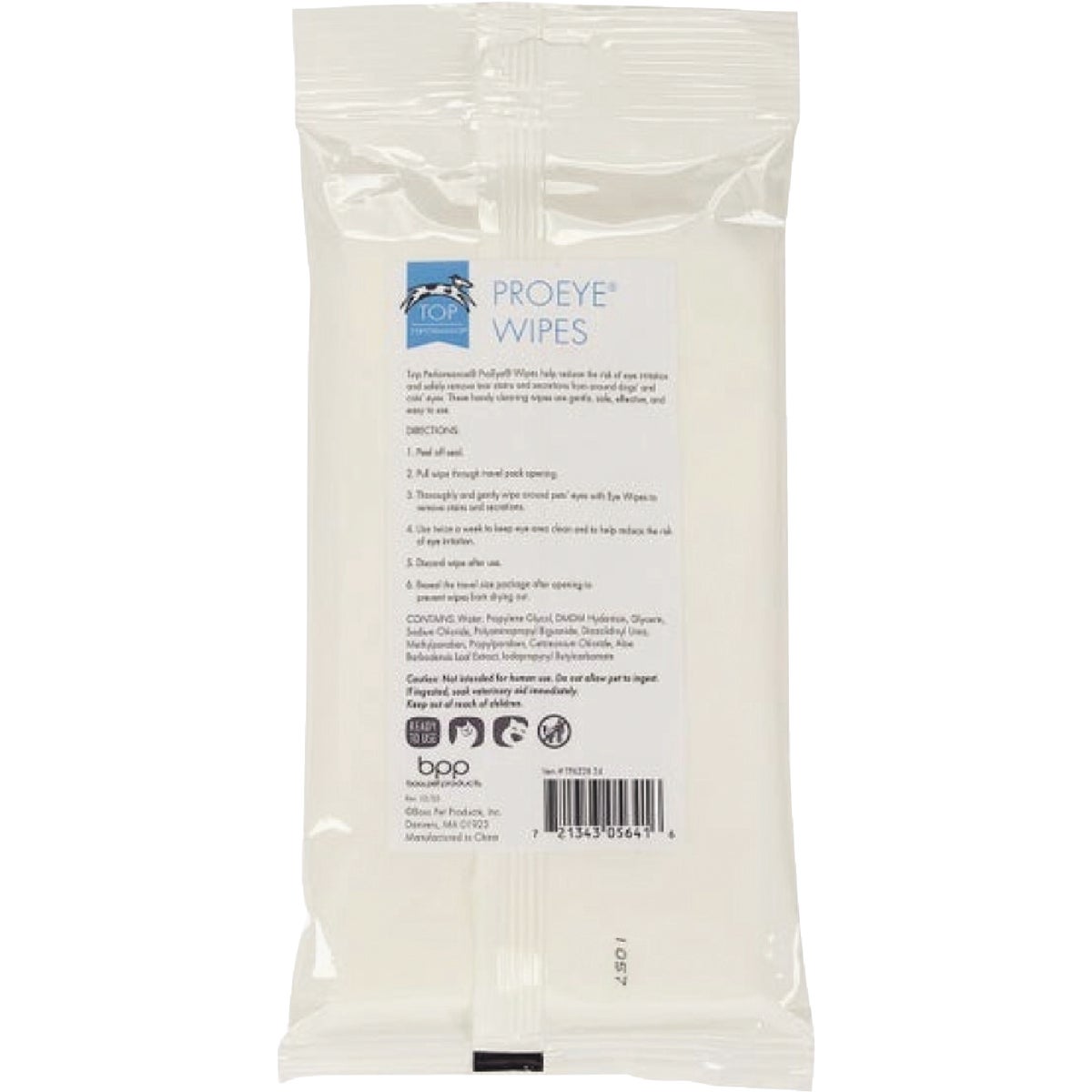 Boss Pet ProEye Pet Eye Wipes (24-Pack) Image 2