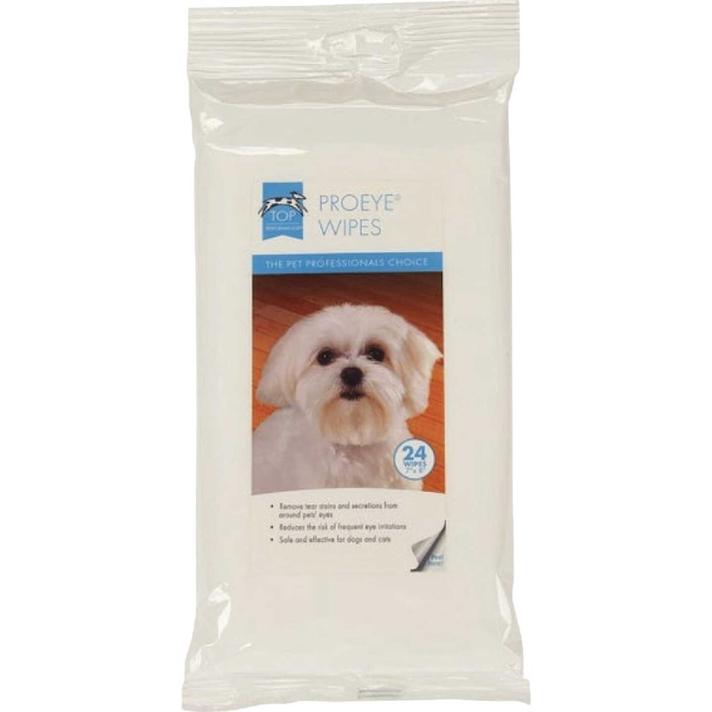Boss Pet ProEye Pet Eye Wipes (24-Pack) Image 1