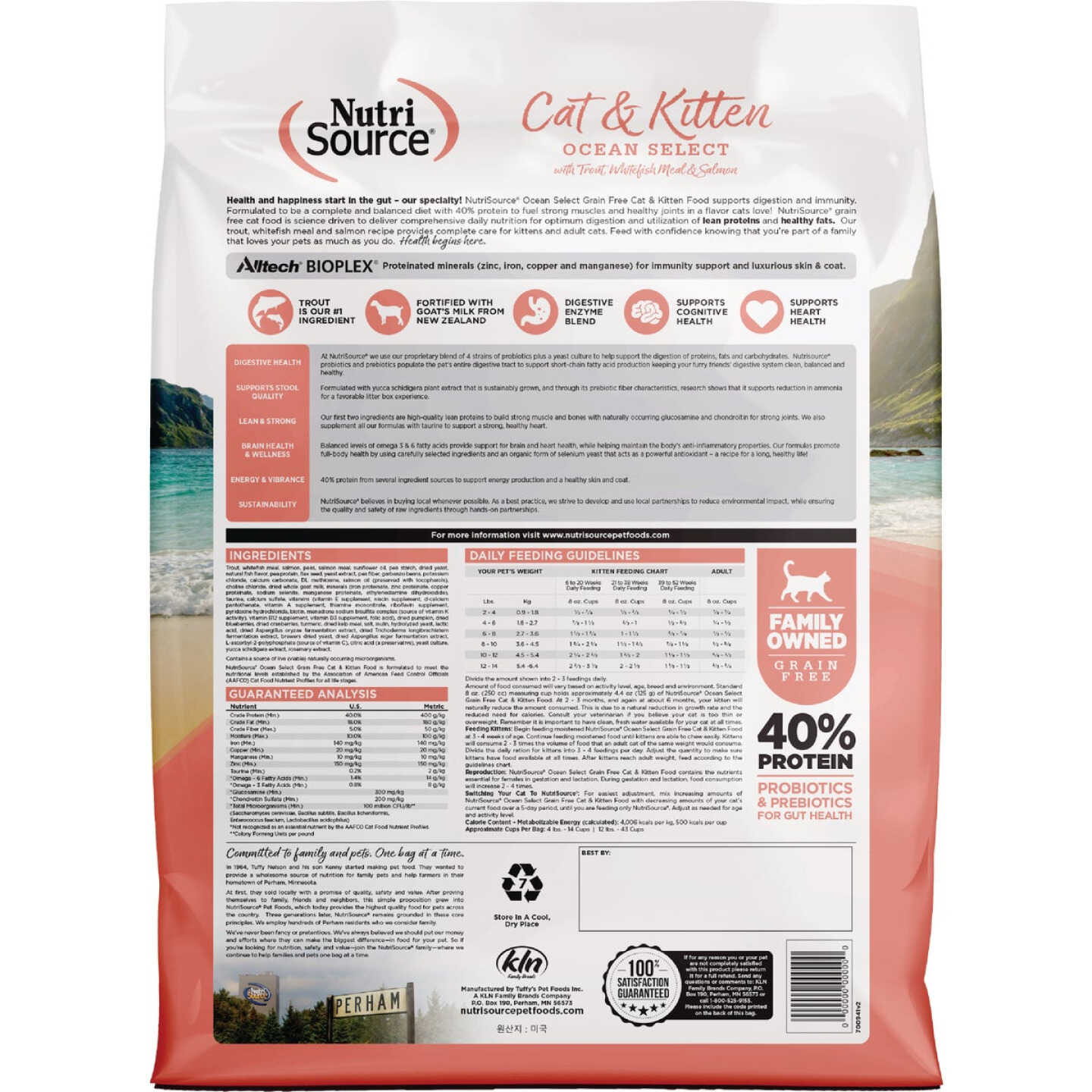 NutriSource 4 Lb. Ocean Select Recipe Grain Free Cat Food Image 7