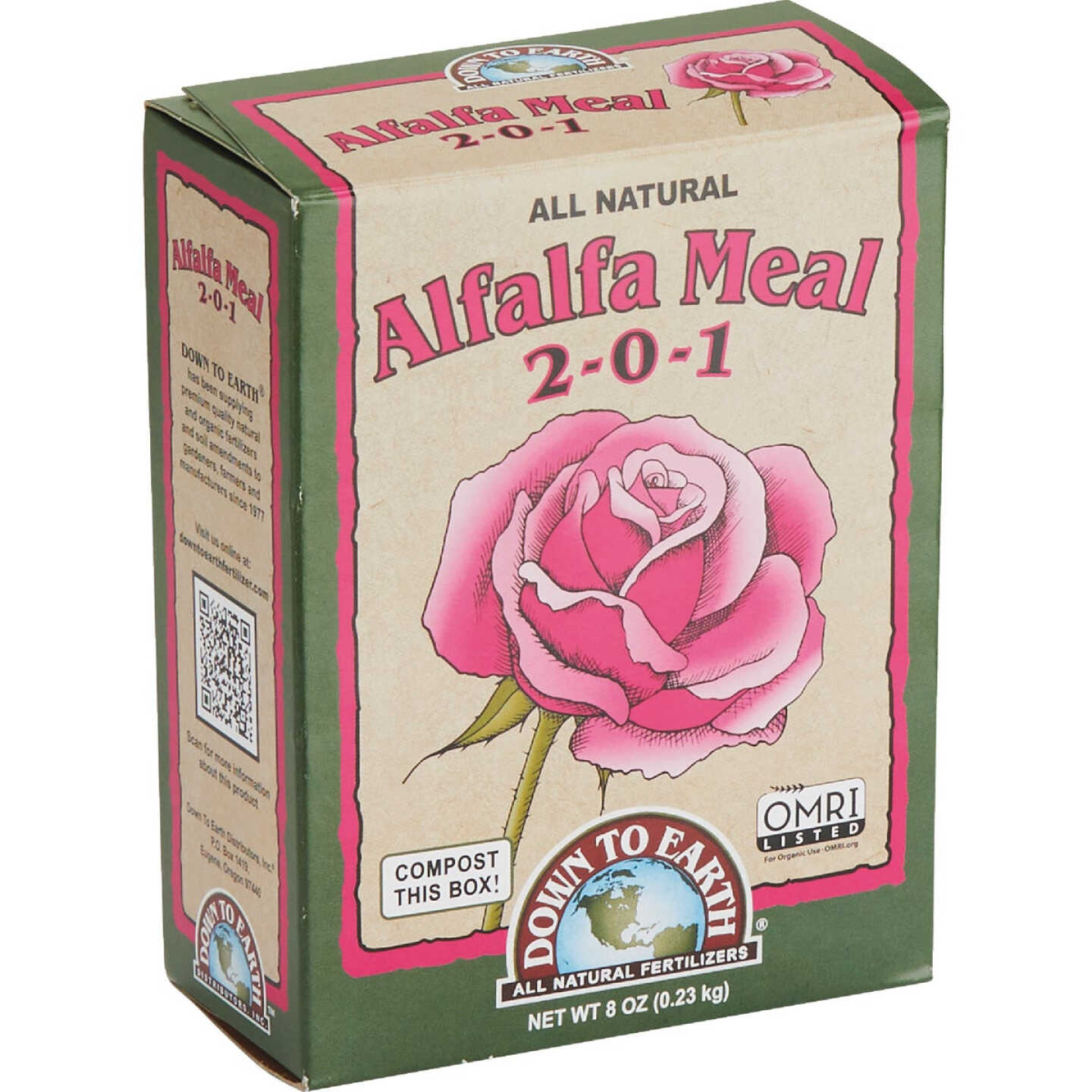 Down To Earth 0.5 Lb. 2-0-1 Alfalfa Meal Image 1