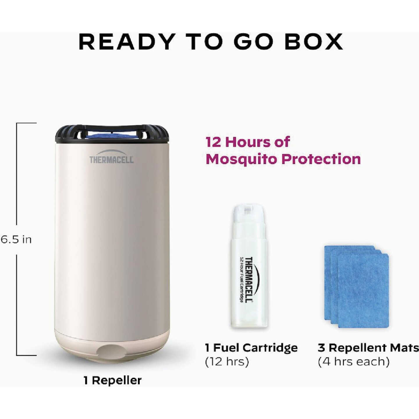 Thermacell Patio Shield 12 Hr. Linen Mosquito Repeller Image 7