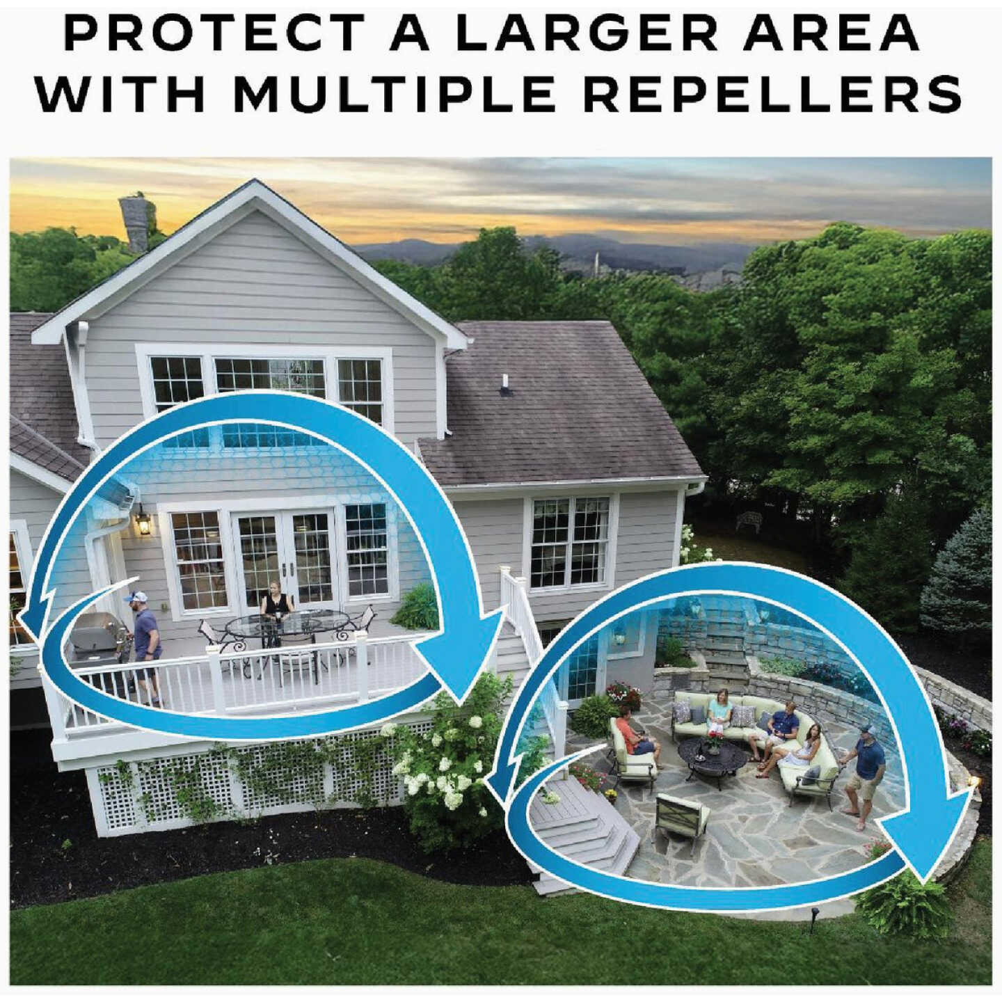 Thermacell Patio Shield 12 Hr. Linen Mosquito Repeller Image 2