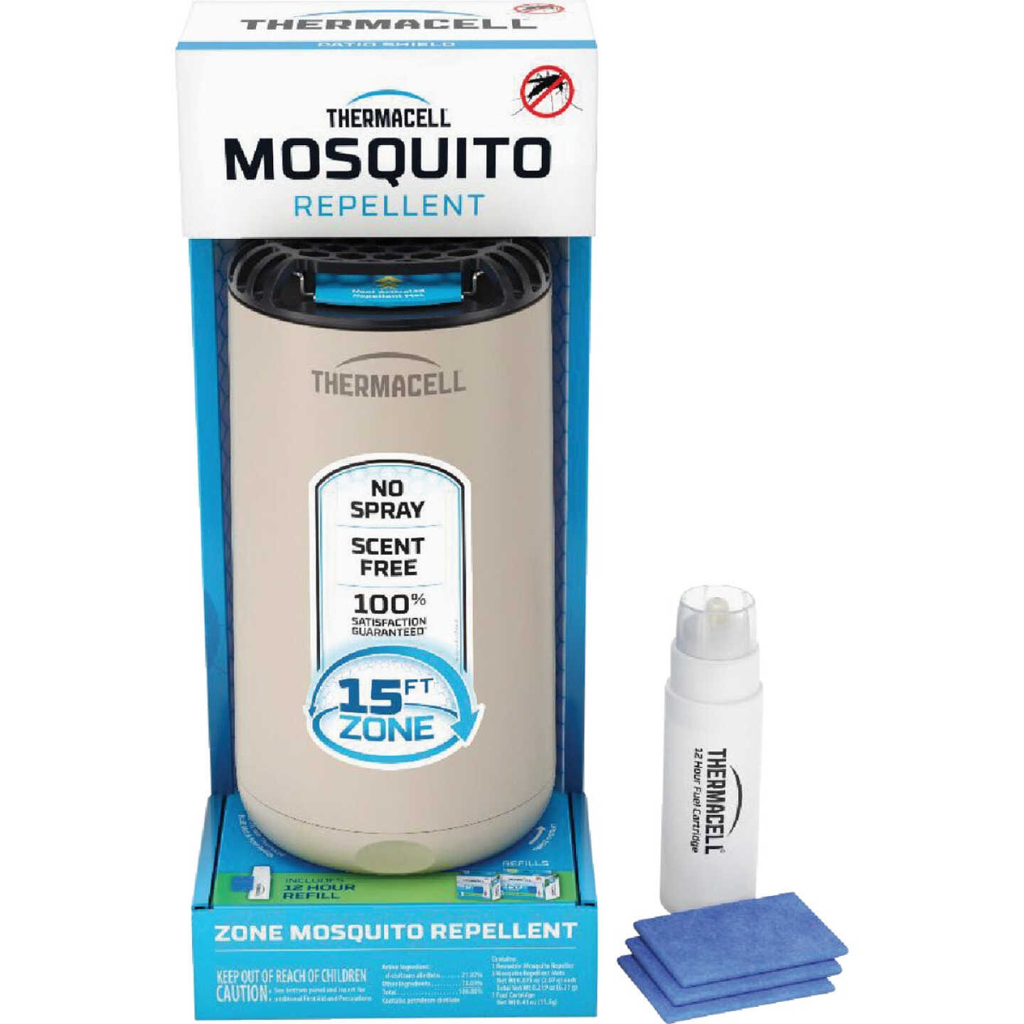 Thermacell Patio Shield 12 Hr. Linen Mosquito Repeller Image 1