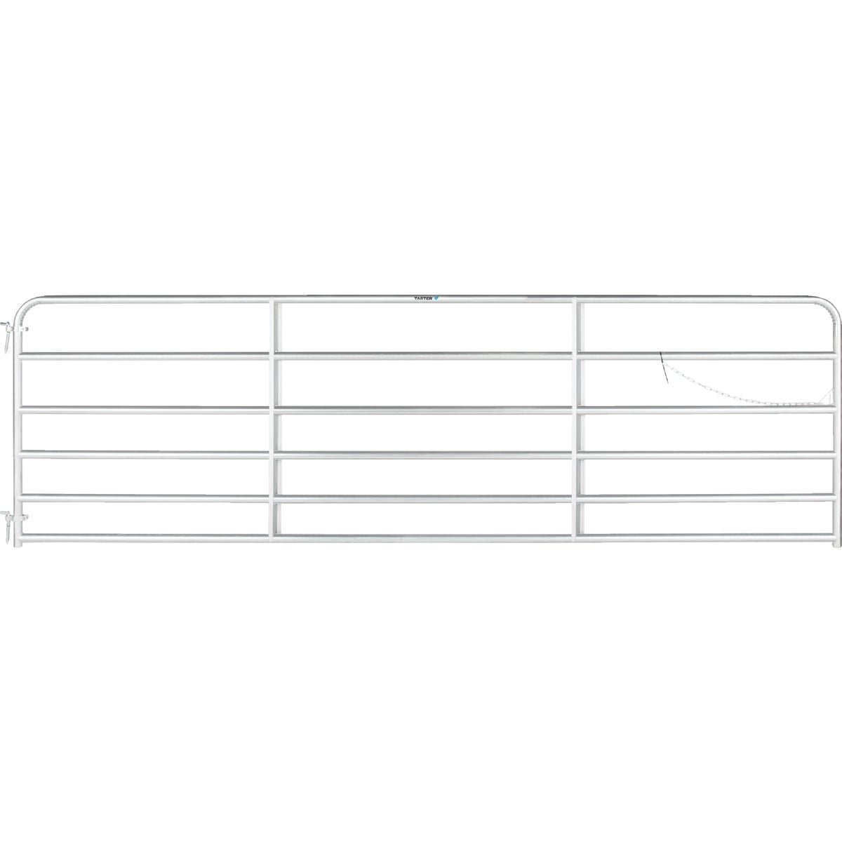 Tarter 50 In. H. x 14 Ft. L. x 1-3/4 In. Tube Diameter Galvanized Tube Gate