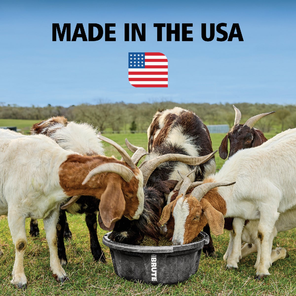 Rubbermaid Commercial Brute 6 Gal. Multi-Purpose Feed Container Image 3