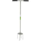 Best Garden 5-Tine 36.5 In. Steel Handle Garden Cultivator Image 2