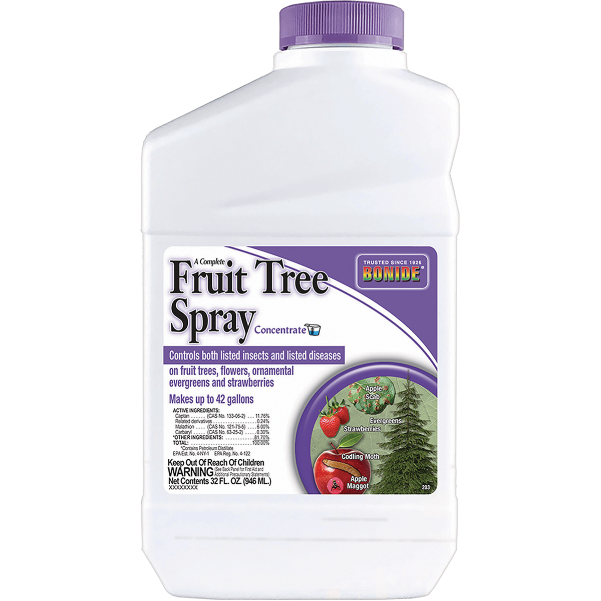 Bonide Captain Jack's 32 Oz. Concentrate Fruit Tree Insect & Disease Control Spray Image 1